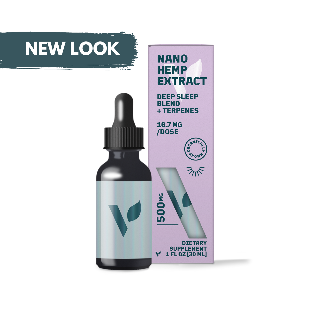 Nano Hemp Extract 500mg - Deep Sleep Blend + Terpenes