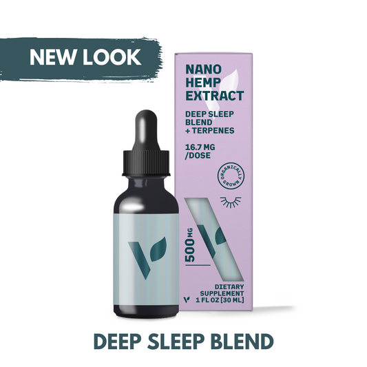 Nano Hemp Extract 500mg - Deep Sleep Blend + Terpenes