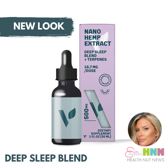 Erin Elizabeth's Nano Hemp Extract 500mg - Deep Sleep Blend + Terpenes