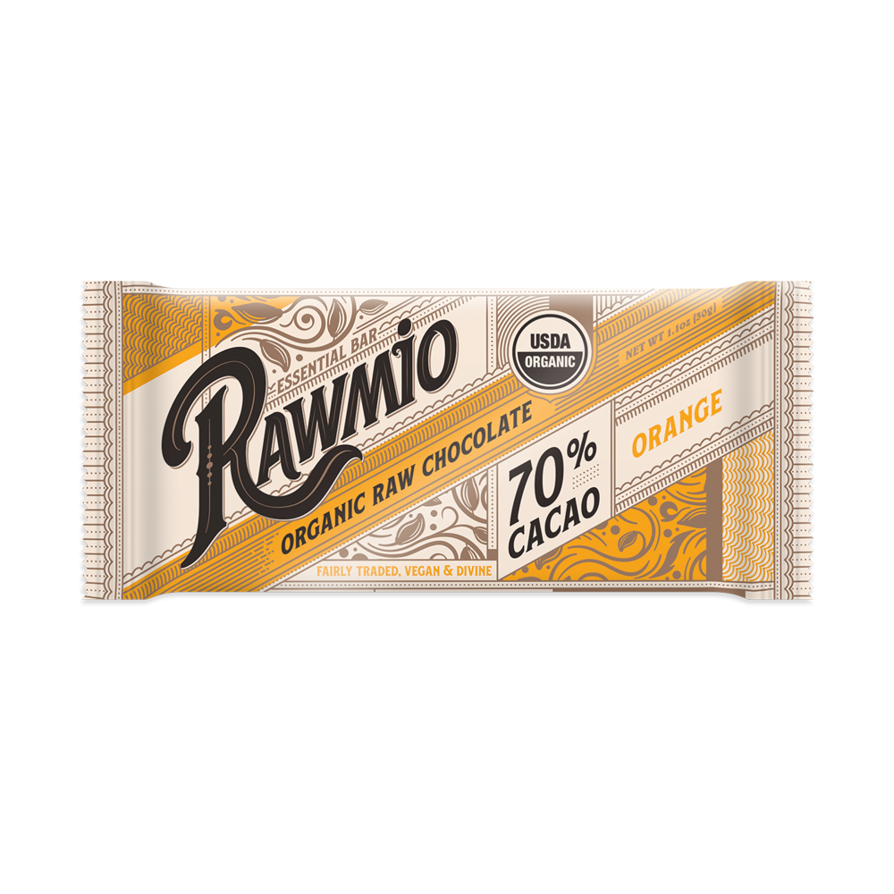 Essential Orange Chocolate Bar - 70% Cacao