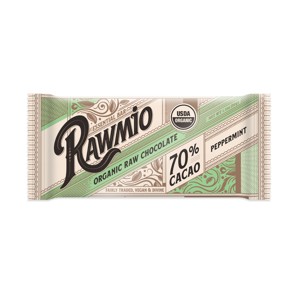 Essential Mint Chocolate Bar - 70% Cacao