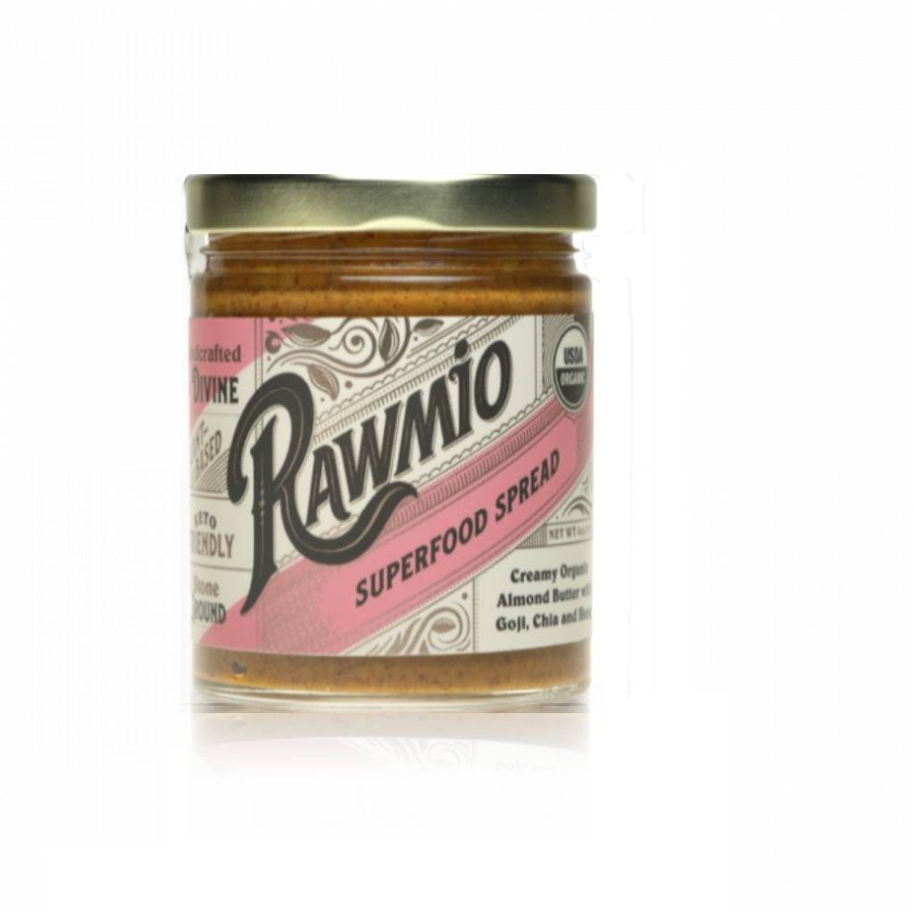 Rawmio Raw Organic Stone Ground Superfood Almond Spread