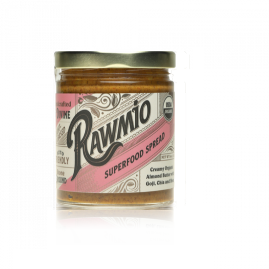 Rawmio Raw Organic Stone Ground Superfood Almond Spread