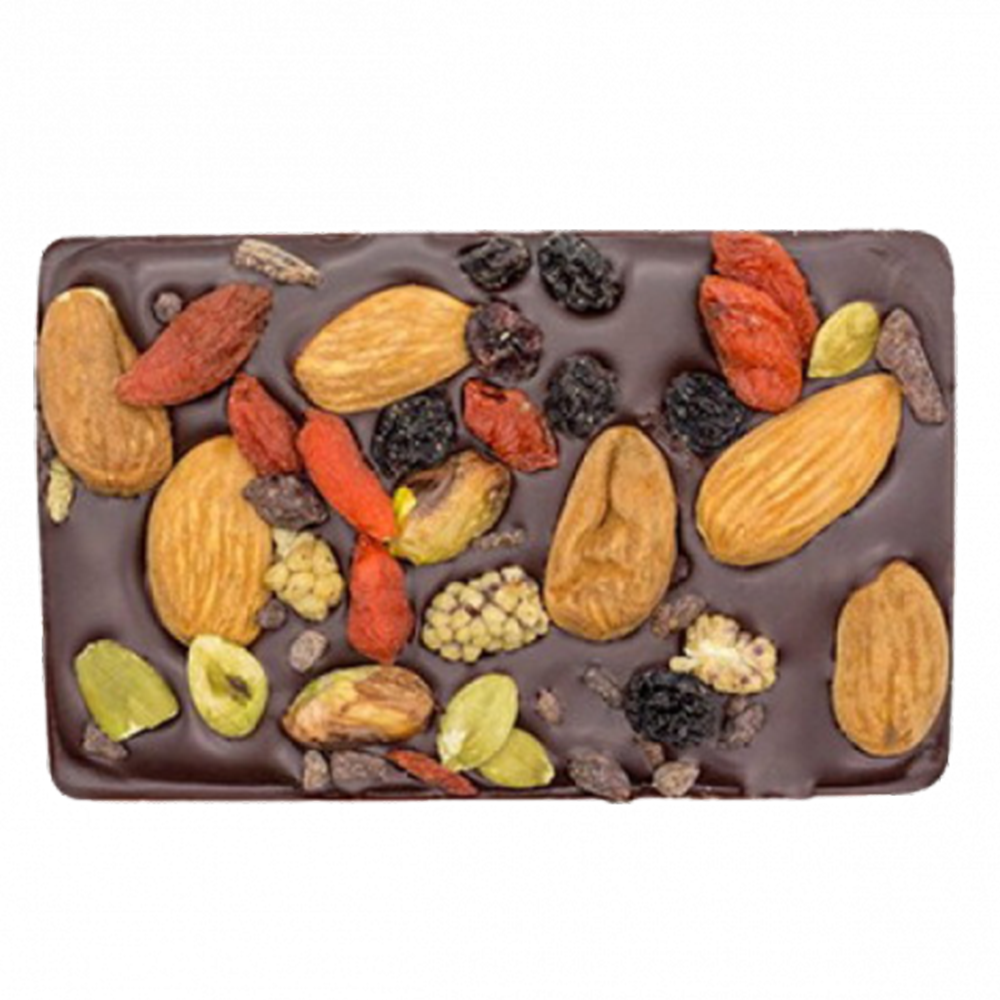 Delicious Trail Mix Bark chocolate bar